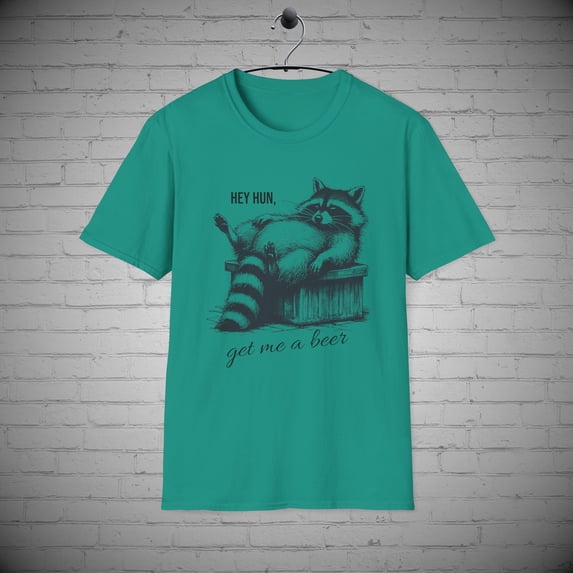 Funny Raccoon T-shirt, Get me a beer tee, Funny beer tee, Sarcastic tee