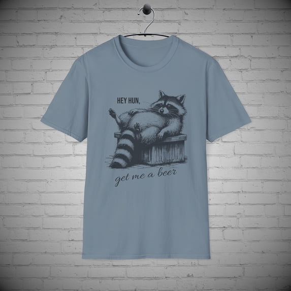 Funny Raccoon T-shirt, Get me a beer tee, Funny beer tee, Sarcastic tee