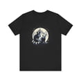 thumbnail image 1 of Funny Raccoon and Opossum Howling at the Moon T-Shirt, Nature Gift T Shirt,, 1 of 1