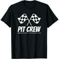thumbnail image 1 of Funny Race Track Pit Crew Racing Mechanic Car Parties T-Shirt, 1 of 6