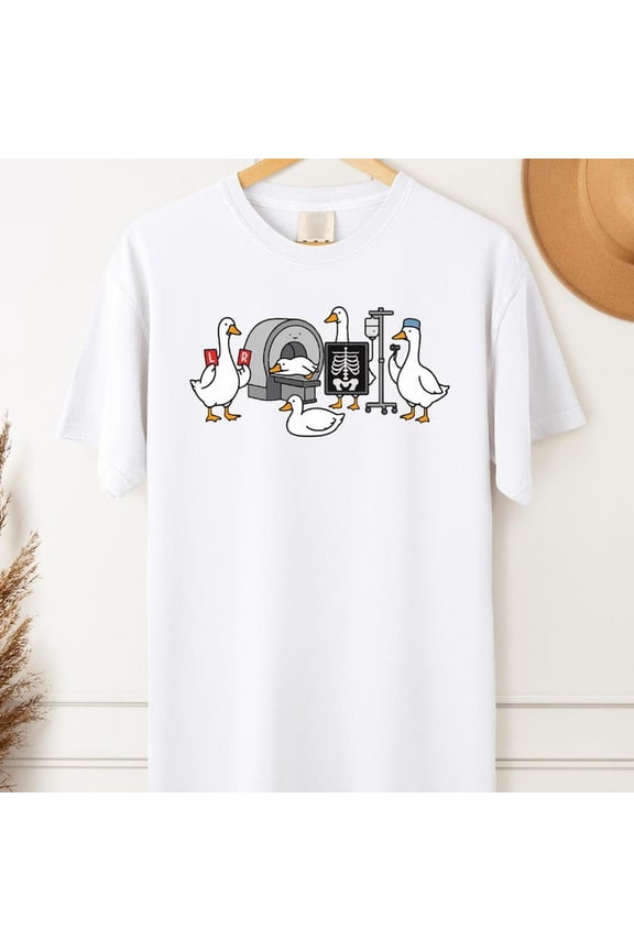 Funny Radiologic Technologist Goose Shirt X-Ray Tech Gift