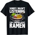 thumbnail image 1 of Funny Ramen Design For Men Women Ramen Noodles Soup Lovers T-Shirt Casual Short Sleeve Shirt, 1 of 4