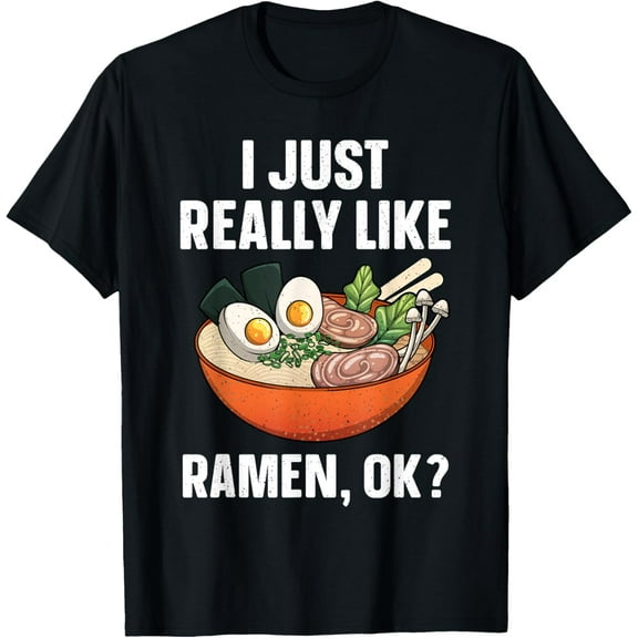 Funny Ramen Noodles Art For Men Women Noodle Ramen Lovers T-Shirt