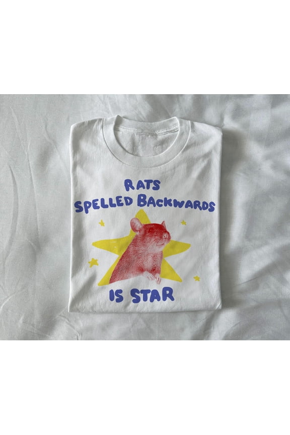 Funny Rat T-Shirt - Unhinged Animal Graphic Tee for Unique Gift and Relatable Style