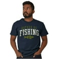 thumbnail image 1 of Funny Rather Be Fishing 24/7 Joke Men's Graphic T Shirt Tees Brisco Brands S, 1 of 4