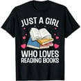 thumbnail image 1 of Funny Reading Art For Women Bookworm Girls Reader Book Lover T-Shirt, 1 of 4