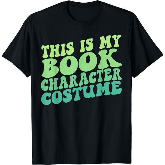 Funny Reading Lover This Is My Book Character Costume Reader T-Shirt