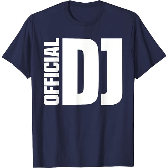 Funny Real DJ Softstyle Unisex T-Shirt,Navy Color,Size M