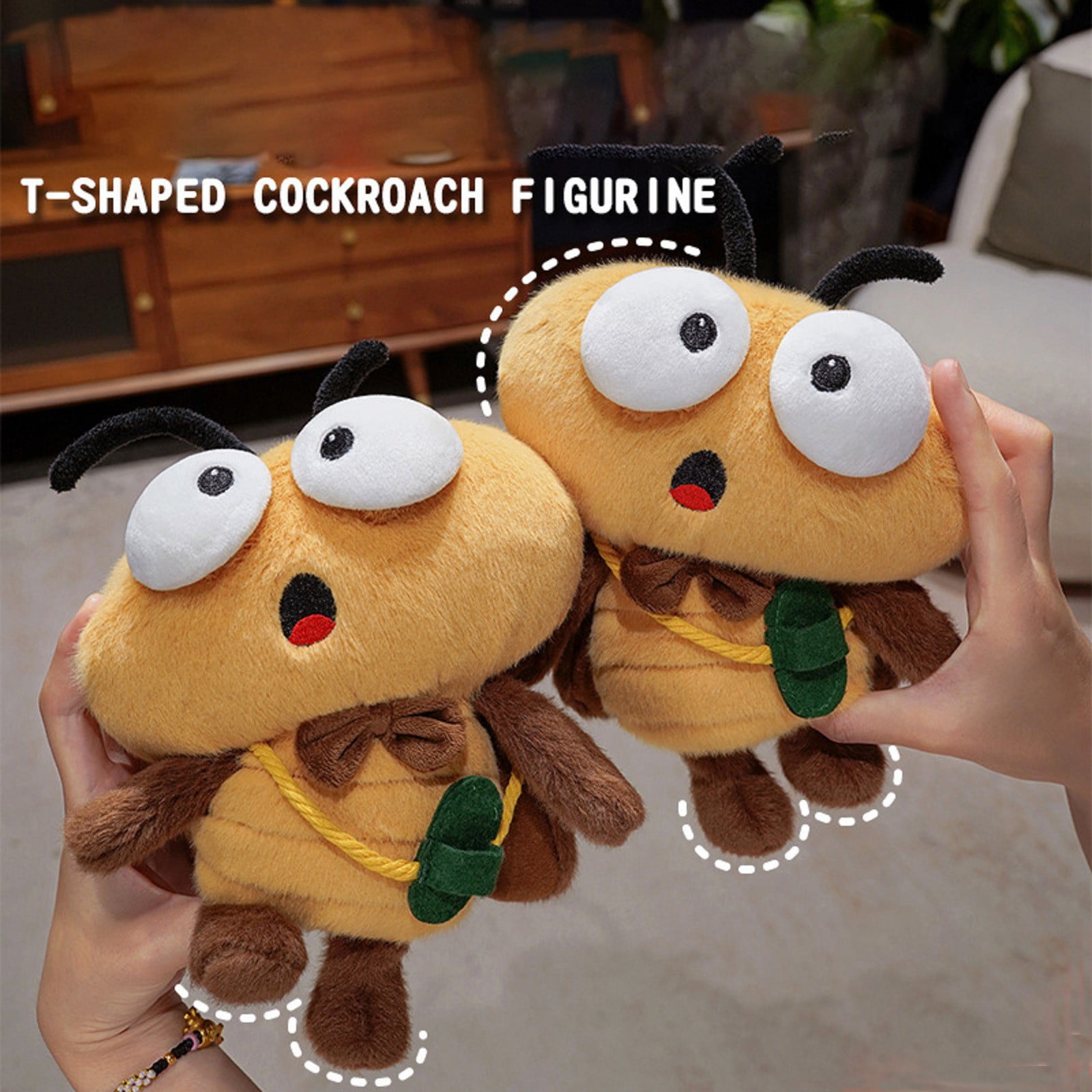 Funny Realistic Cockroach Plush Toy – 8.2