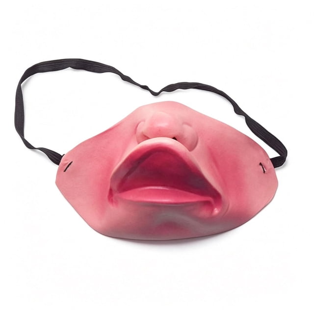 Funny Realistic Face Mask for Humans Dogs 3 Styles Prank Mouth Mask ...
