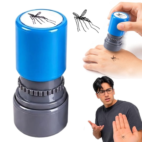 Funny Realistic Inking Stamp, Novelty Prank Toy and Pre Inked Joke Stamp for Desktop Pranks and Family Fun