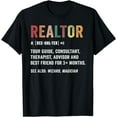 thumbnail image 1 of Funny Realtor Definition Tee Realtor Life Real Estate Agent T-Shirt, 1 of 4