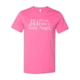 thumbnail image 1 of Funny Regular Mom Hood Playlist Adult Short Sleeve Jersey T-Shirt-Pink-4XL, 1 of 4