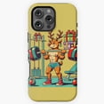 thumbnail image 1 of Funny Reindeer Preps For Xmas Phone Case for iPhone 11 12 13 14 15 16 17 Pro Max, 1 of 2