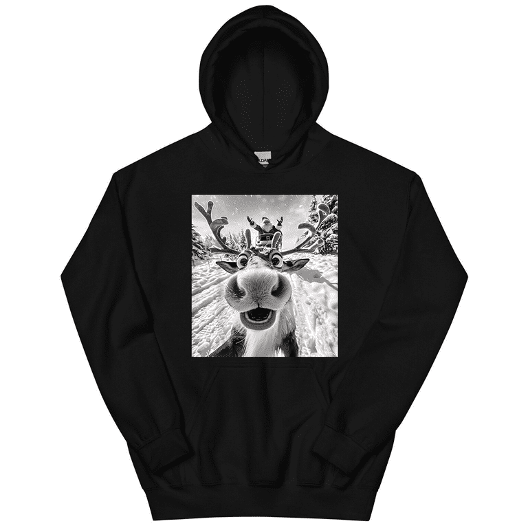 Reindeer Hoodie Unisex Reindeer Hoodie Unisex