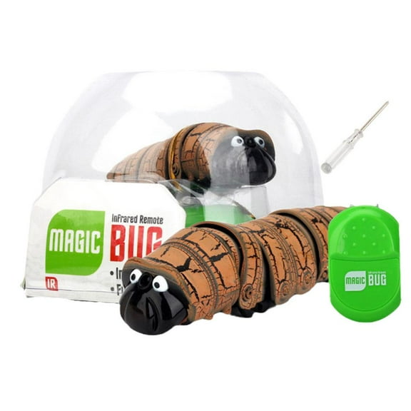 Misterolina Remote Control Insect Caterpillar Plastic Infrared Prank Q4K2 New Toys For