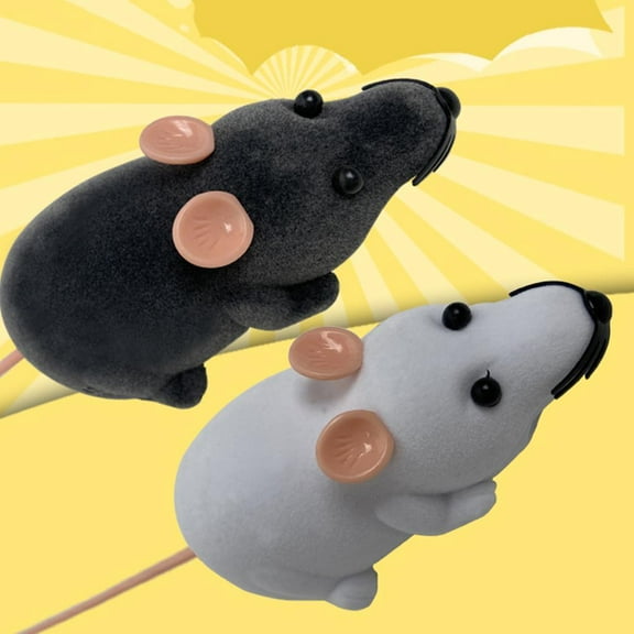 Funny Remote Control RCRat Mouse MICE Wireless For Cat Toys Pet Dog
