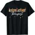 thumbnail image 1 of Funny Respiratory Therapist Pumpkin Autumn Tree Fall Leaves T-Shirt, 1 of 5
