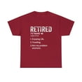 thumbnail image 1 of Funny Retired Definition Funny Retirement Tshirt, 1 of 1