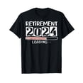 thumbnail image 1 of Funny Retirement 2024 Loading Countdown In Progress Black T-Shirt Gift, 1 of 5
