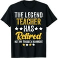 Funny Retirement 2025 Family Crew Dad Mom 2025 TShirt