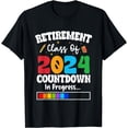 thumbnail image 1 of Funny Retirement Class Of 2024 Countdown In Progress Teacher T-Shirt, 1 of 4