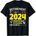 thumbnail image 1 of Funny Retirement Class Of 2024 Countdown In Progress Teacher T-Shirt, 1 of 3