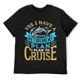 thumbnail image 1 of Funny Retirement Cruise Cruising Retirement Plan T-Shirt Black, 1 of 5