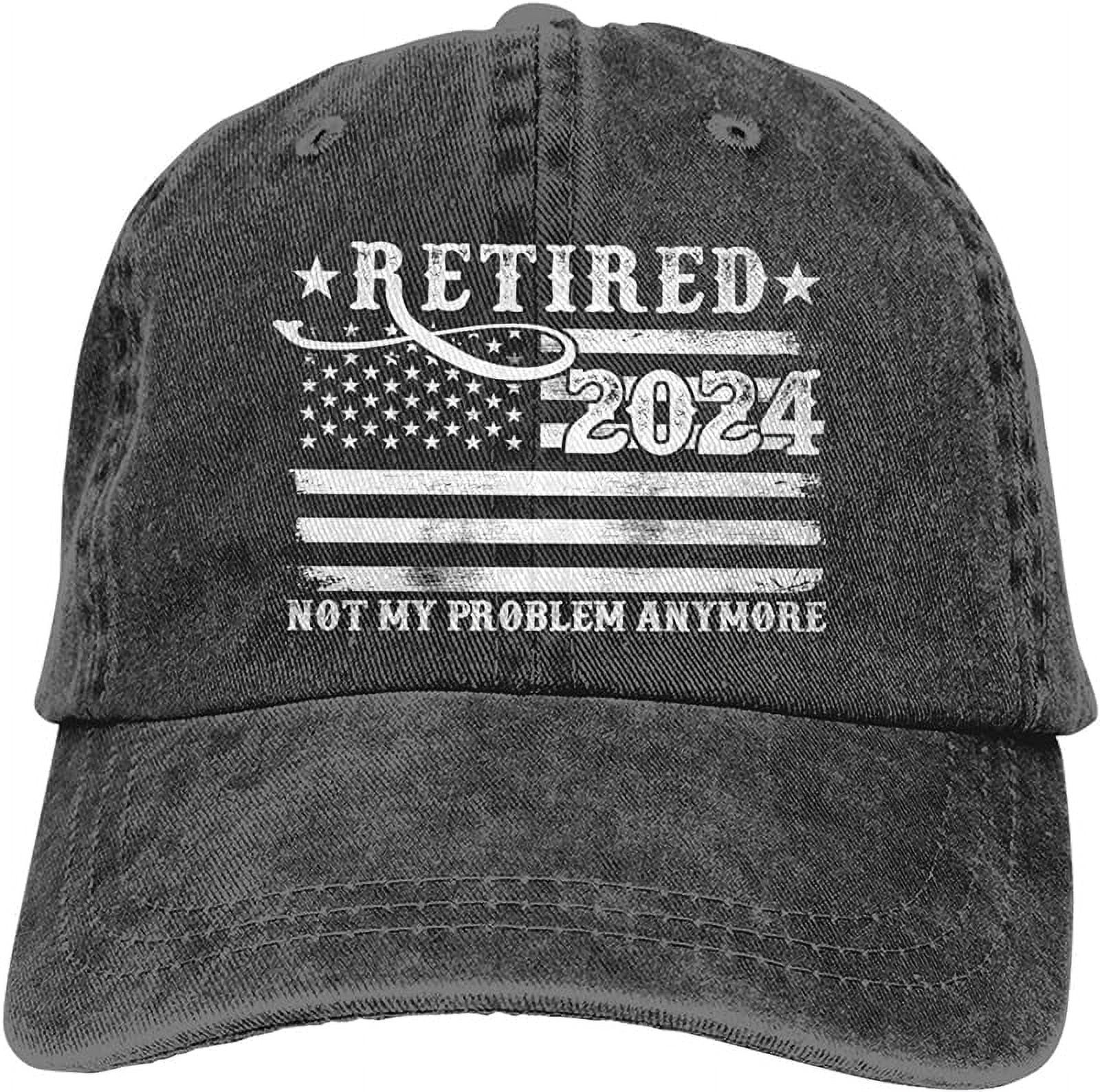 Funny Retirement Gift for Men's 2024 Hat for Women Gifts for Birthday Hat Retired 2024 Baseball