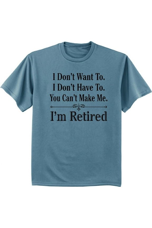 Funny Retirement Gifts Retired T-shirt Men's Graphic Tee