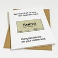 thumbnail image 1 of Funny Retirement Greeting Card - Blank Inside with Envelope - Perfect for Celebrating New Beginnings, 1 of 3
