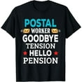 thumbnail image 1 of Funny Retirement Party Gifts Retired Postal Worker T-Shirt, 1 of 3