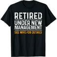 thumbnail image 1 of Funny Retirement Party Men's T-Shirt - Dad Humor Black 3X-Large, 1 of 4