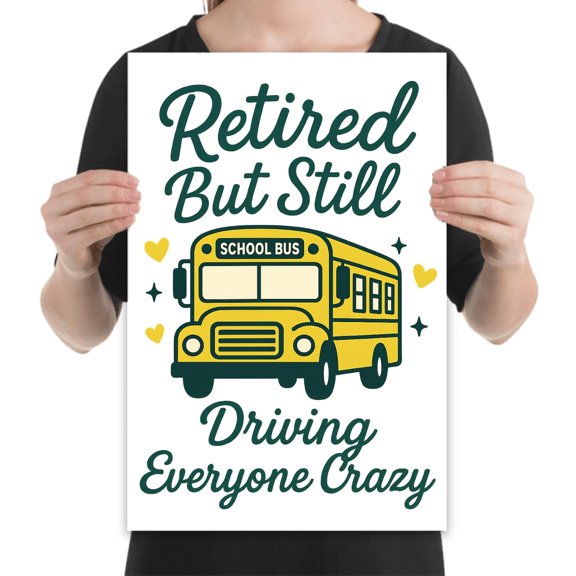 Funny Retirement Humor - Educators Wall Decor - 13x19 Poster Print - Classroom Art