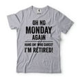 thumbnail image 1 of Funny Retirement Shirt Retirement Joke T-Shirt Mens Womens Retirement Shirt I'm Retired Shirt (4X-Large Grey), 1 of 6