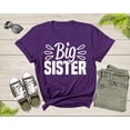 thumbnail image 1 of Funny Retro Big Sister Gift Present For Girl Teenager Women T-Shirt Big Sister Lover Graphic Design T Shirt for Girls Teens Tshirt, 1 of 8
