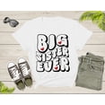 thumbnail image 1 of Funny Retro Big Sister Gift Present For Girl Teenager Women T-Shirt Big Sister Lover Graphic Design T Shirt for Girls Teens Tshirt, 1 of 7