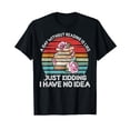 thumbnail image 1 of Funny Retro Book Lover T-Shirt for A Day Without Reading with Colorful Design, 1 of 5