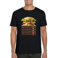 thumbnail image 1 of Funny Retro Burger King Whopper Fast Food Fan Graphic Unisex T-Shirt, 1 of 3