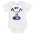 thumbnail image 1 of Funny Retro Cartoon Garfield's Gym Romper Boys or Girls Infant Baby Brisco Brands NB, 1 of 6