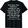 thumbnail image 1 of Funny Retro Dear Dance Mom Behind Me Sending You (On Back) T-Shirt Unisex S-5XL Hot Trending Shirt, Vintage Birthday Gift, 1 of 2