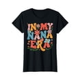 thumbnail image 1 of Funny Retro Groovy Butterfly T-Shirt for Nana - Perfect Mother's Day Gift, 1 of 5
