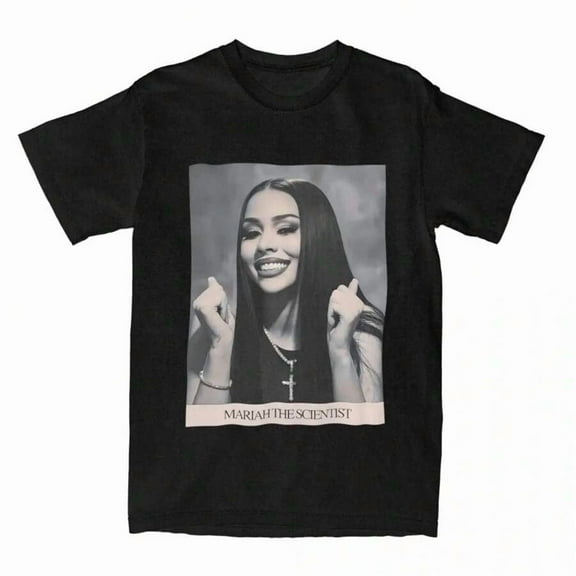 Funny Retro Mariah The Scientist T Shirt Crewneck Short Sleeve Women Clothing Cotton Summer Tops Shirts
