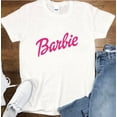 thumbnail image 1 of Funny Retro Party Song Inspired Barbie Graphic Unisex T-Shirt, up to size 5XL, 1 of 2