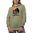 thumbnail image 1 of Funny Retro Rock or Mountain Climber, Don't Follow Me, I Do Stupid Things, Sand Hooded Sweatshirt or Hoodie, Medium, 1 of 5
