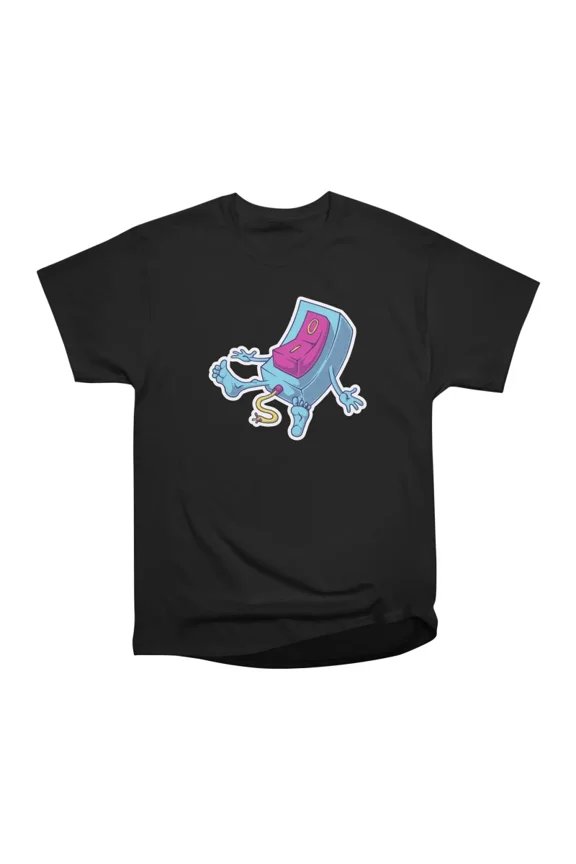 Funny Retro Switch Cartoon Design T-Shirt Tee Gift For Him Merch For Her Apparel For Frien