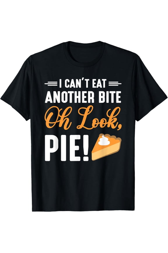 Funny Retro Thanksgiving Oh Look Pie T-Shirt