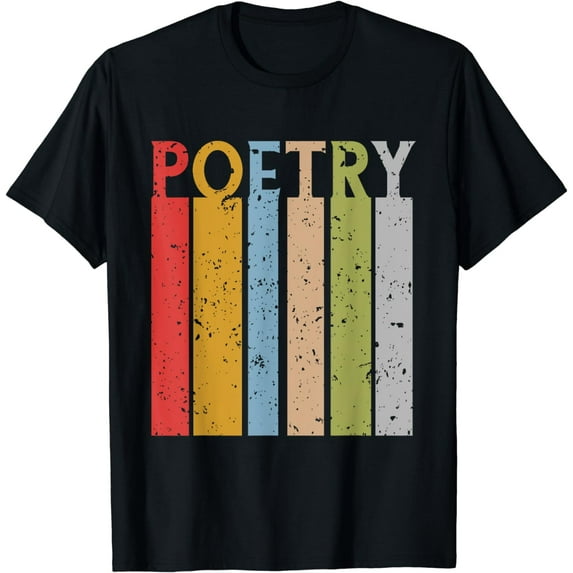 Funny Retro Vintage Poetry T-Shirt