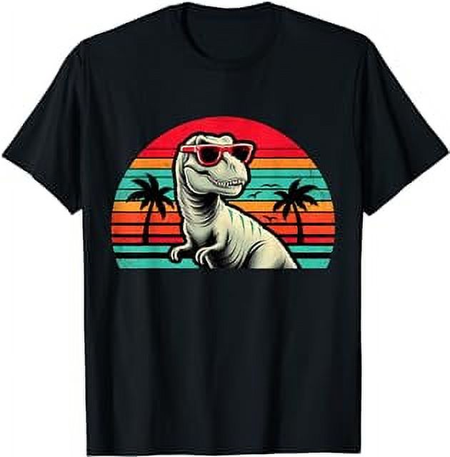 Funny Retro Vintage T Rex Rawrsome Tyrannosaurus Rex T-Shirt - Walmart.com