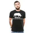 thumbnail image 1 of Funny Rhino Shirt Rhinos Are Just Fat Unicorns Shirt Rhino T-Shirt Animal Lover Shirt Animal Shirts, 1 of 6